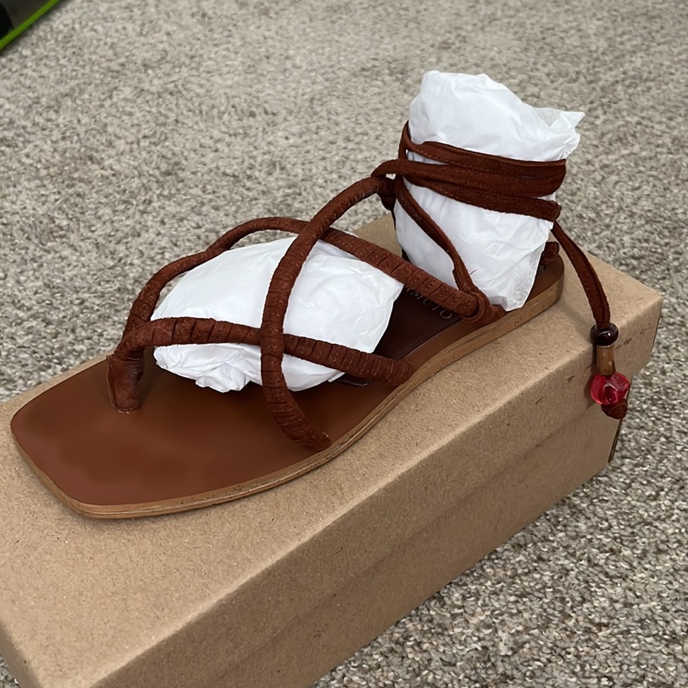 Vince Caputo gladiator sandals